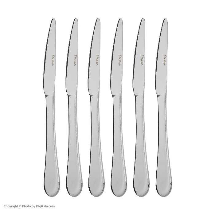 کارد میوه خوری پاشا مدل جنوا بسته 6 عددی 