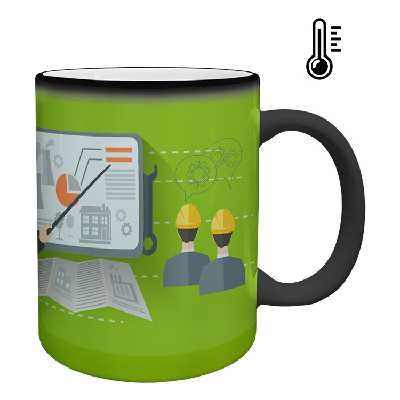 ماگ حرارتی مدل مهندس کد 61