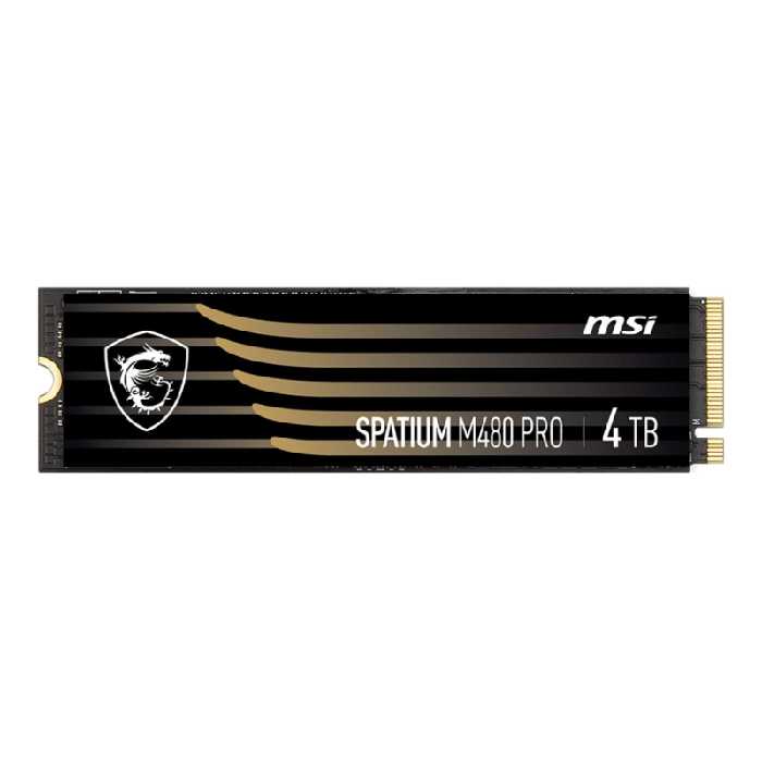 هارد اس اس دی اینترنال ام اس آی مدل SPATIUM M480 PRO PCIe 4.0 NVMe M.2 ظرفیت 4 ترابایت