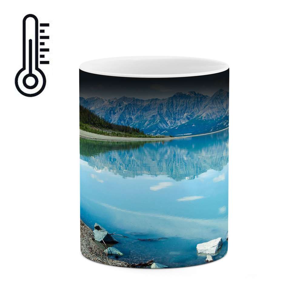 ماگ حرارتی طرح منظره رویایی و زیبا  مدل mgph14672