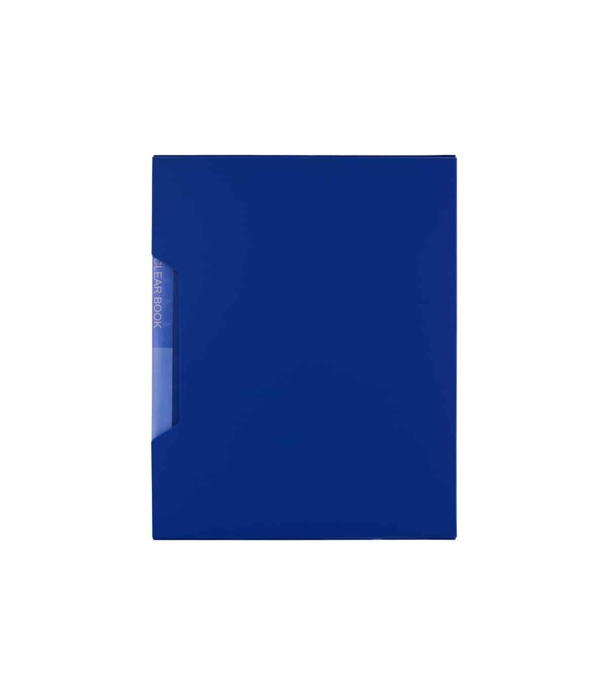 کلیربوک 60 برگ آبی قاب دار پاپکو کد A4-60
