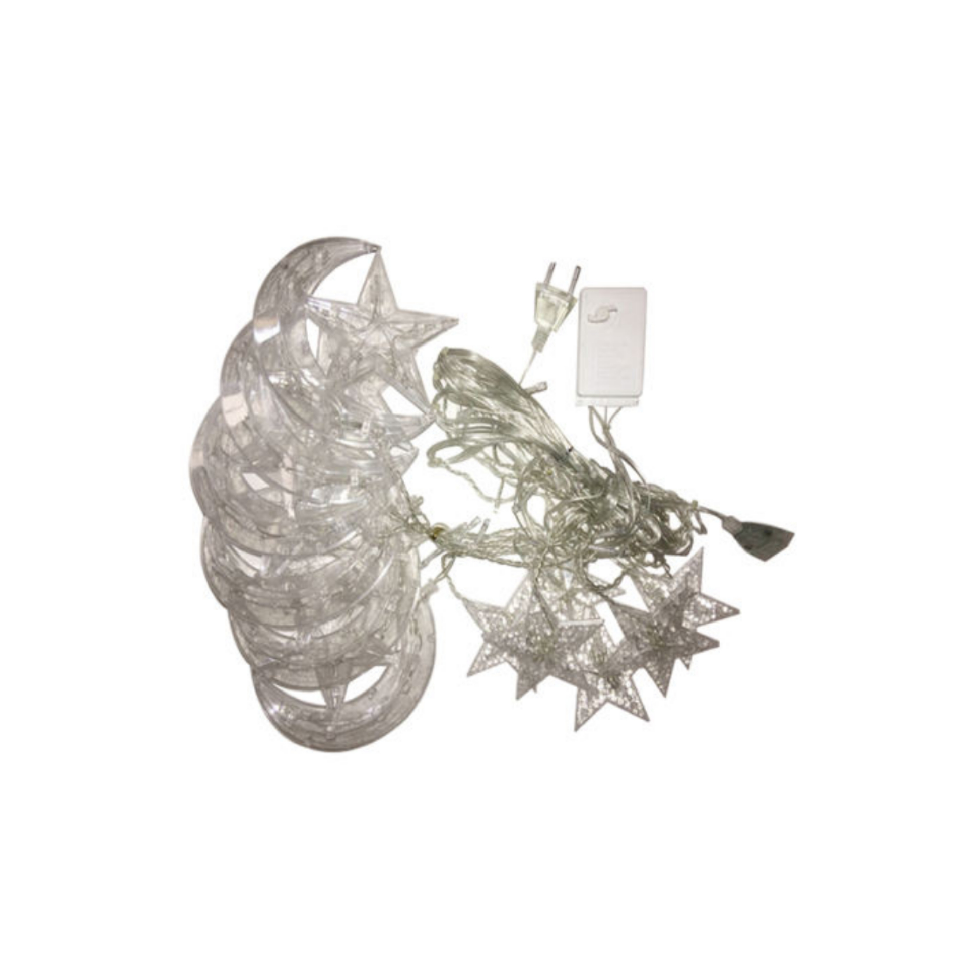 ریسه ال ای دی مدل ماه و ستاره طول 2.5 متر