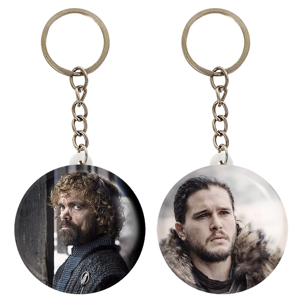 جاکلیدی خندالو مدل تیریون لنیستر و جان اسنو گیم آف ترونز کد 26602661 مجموعه 2 عددی