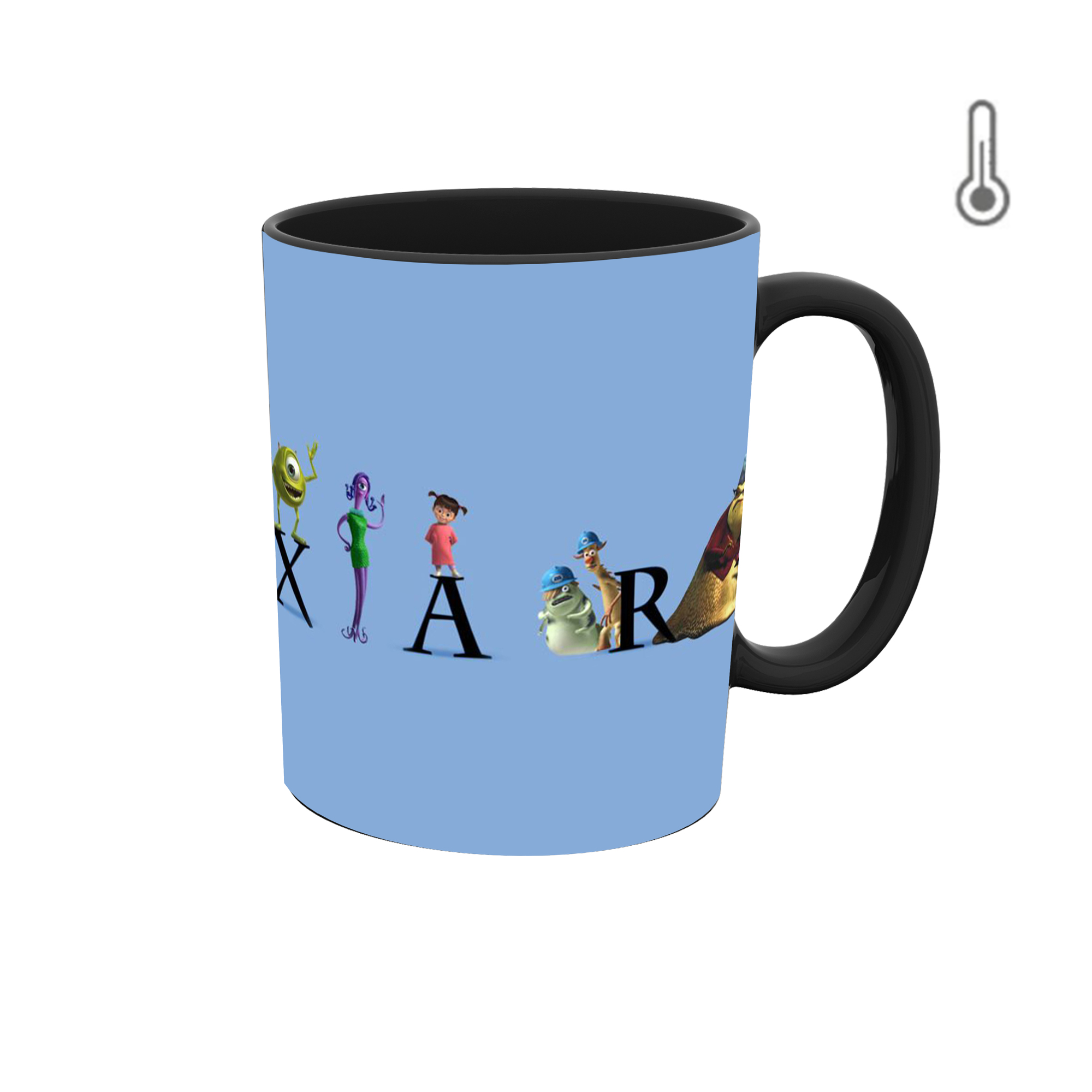 ماگ حرارتی طرح دانشگاه و کارخانه هیولاها