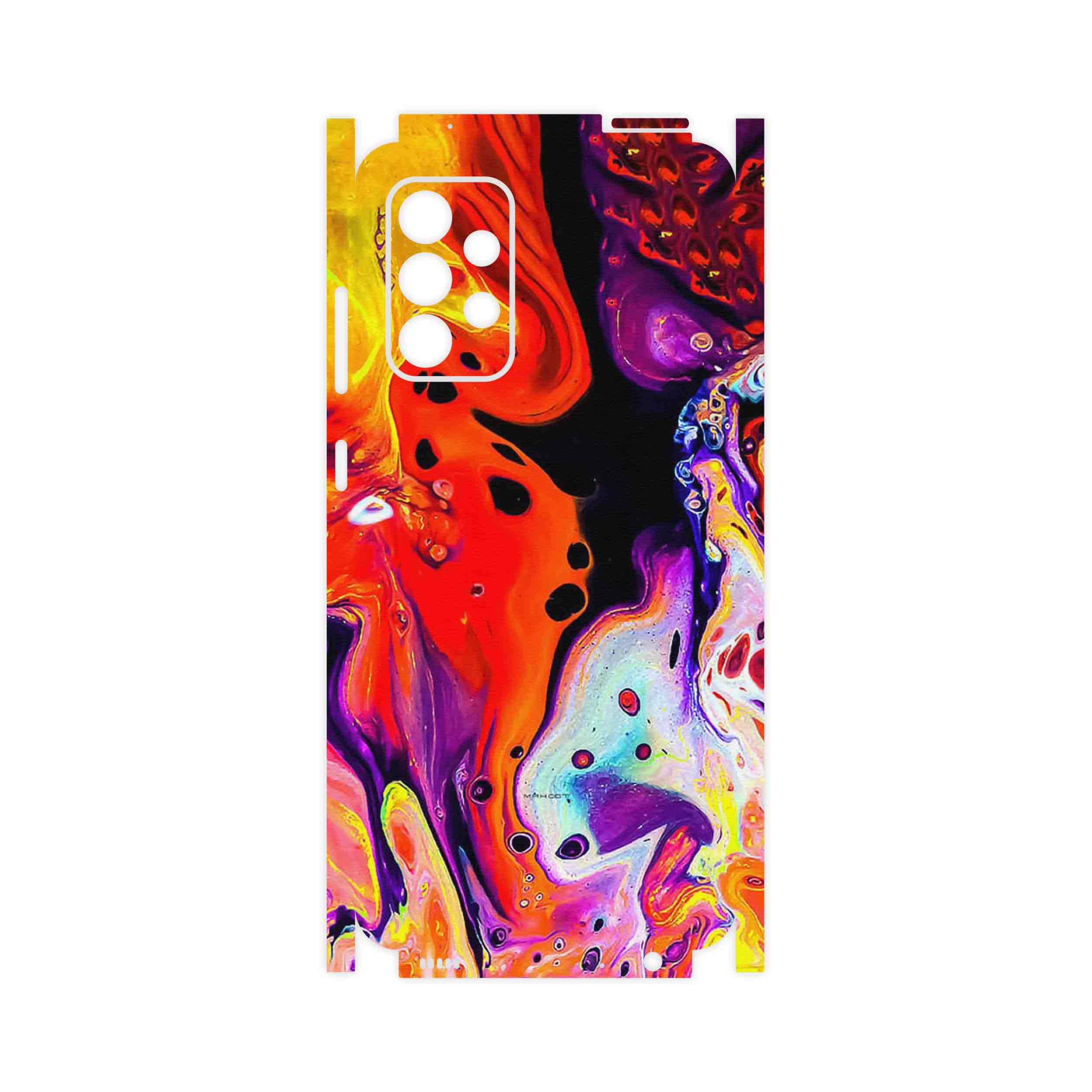 برچسب پوششی ماهوت مدل Abstract Oil Art-FullSkin مناسب برای گوشی موبایل سامسونگ Galaxy A72