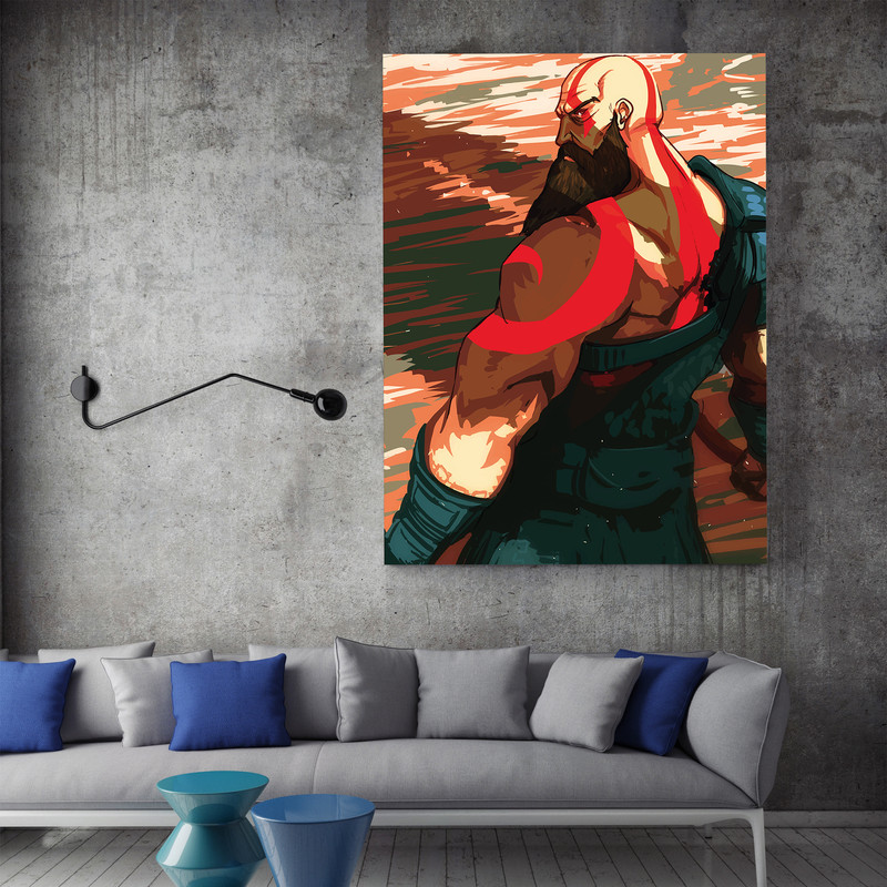 تابلو شاسی مدل گیمینگ گاد آف وارgodofwar elg06 | دنیای قاب