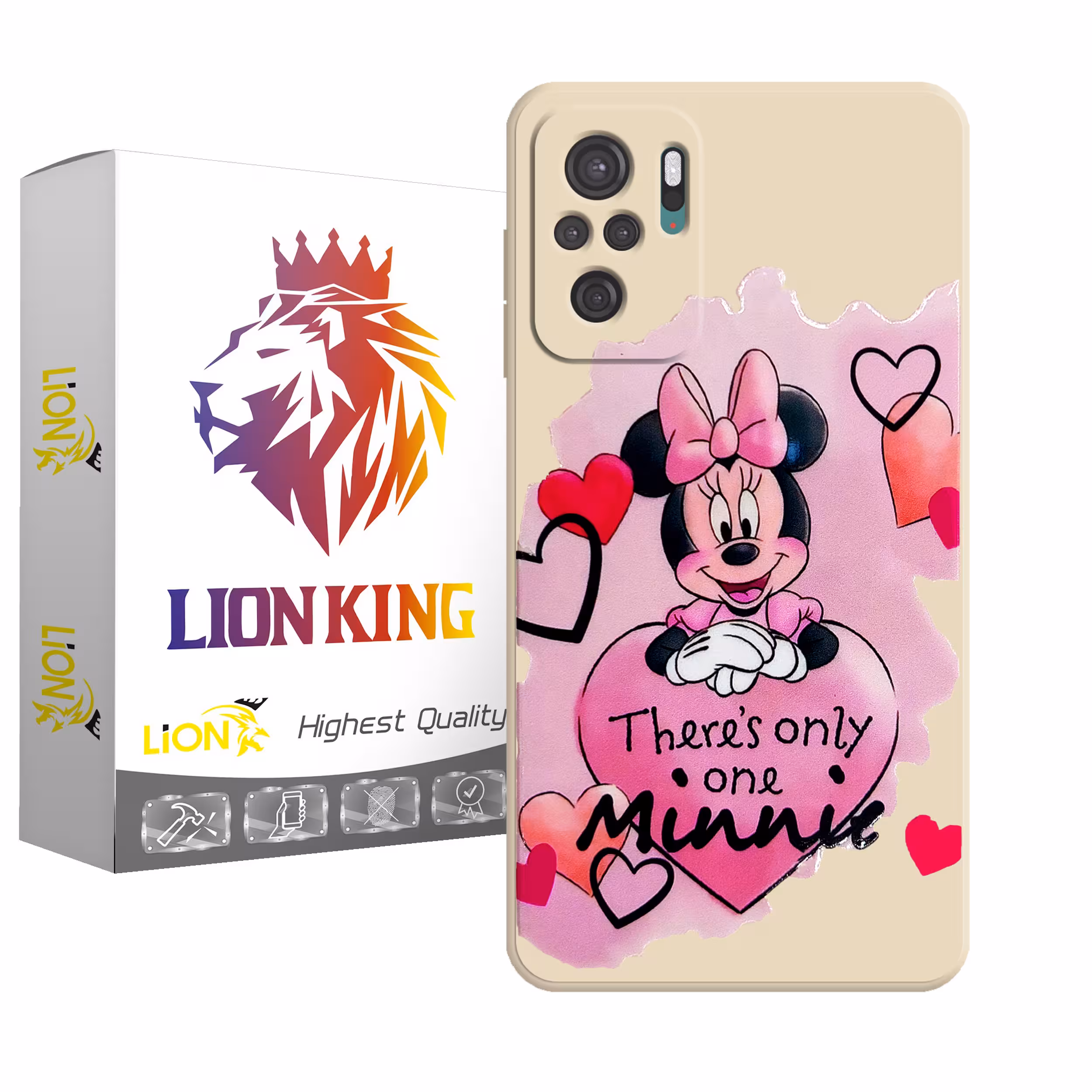 کاور لاین کینگ مدل ONLYMINI مناسب برای گوشی موبایل شیایومی Redmi Note10 10S