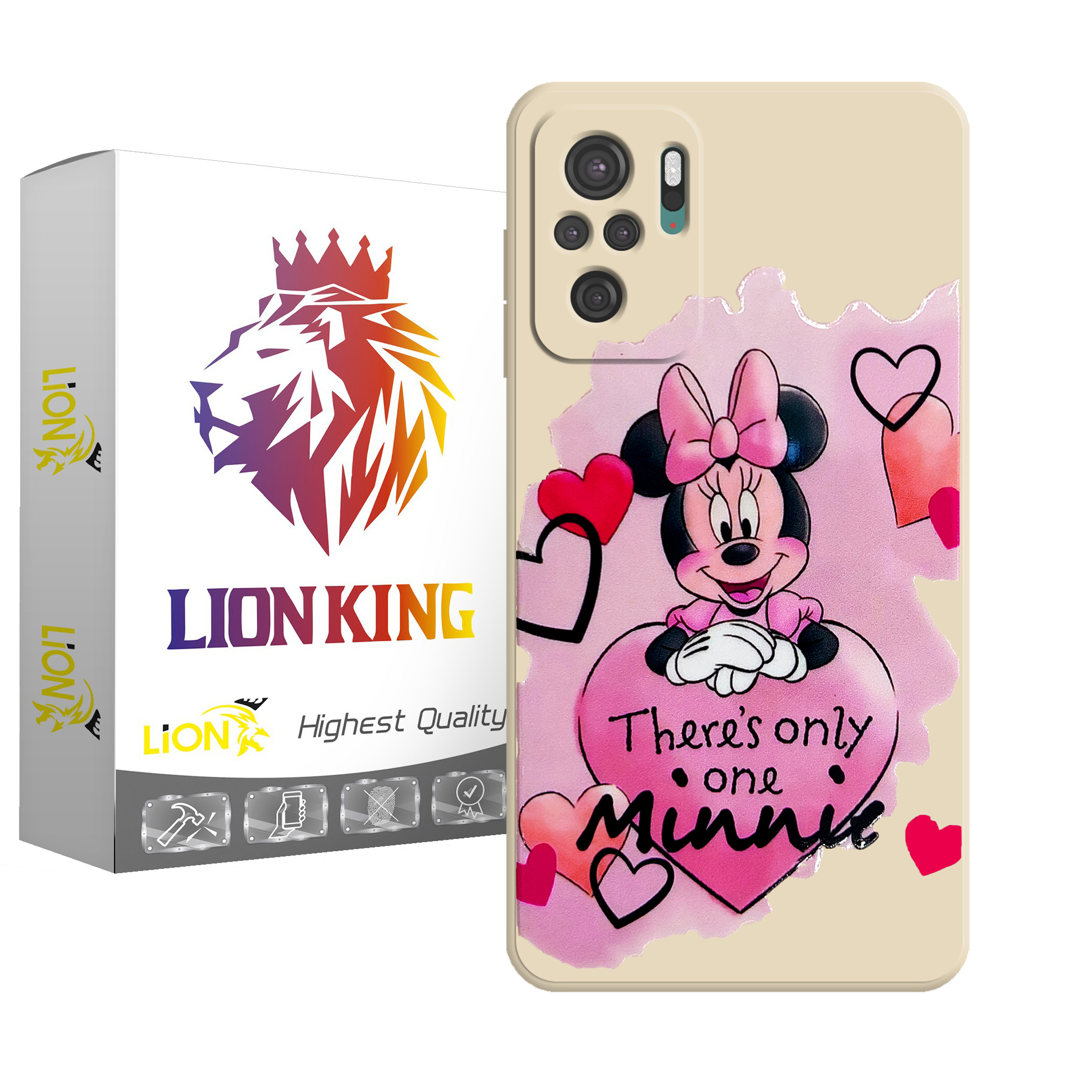 کاور لاین کینگ مدل ONLYMINI مناسب برای گوشی موبایل شیائومی Redmi Note10/10S