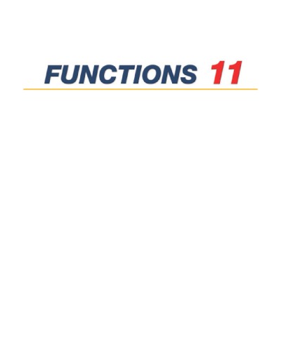 خرید و دانلود نسخه کامل کتاب Nelson Functions 11 Student Book
