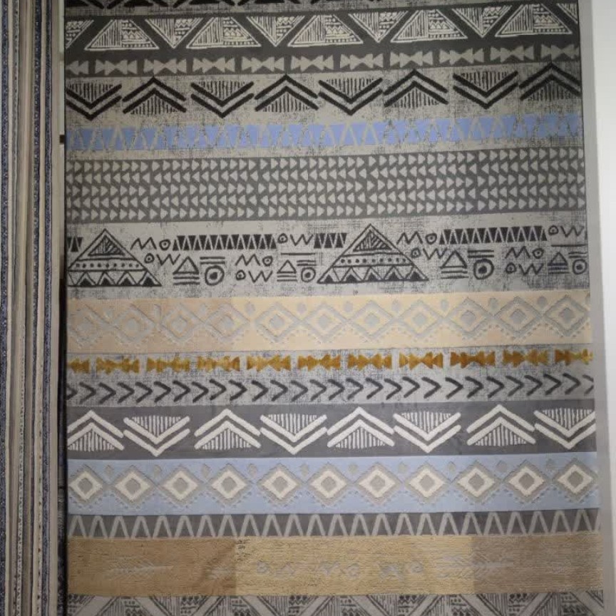 فرش مراکشی اسلیمی طوسی رنگ 500 شانه تراکم 1800 نخ اکرلیک و برجسته سایز 2 در 3 (6 متری)