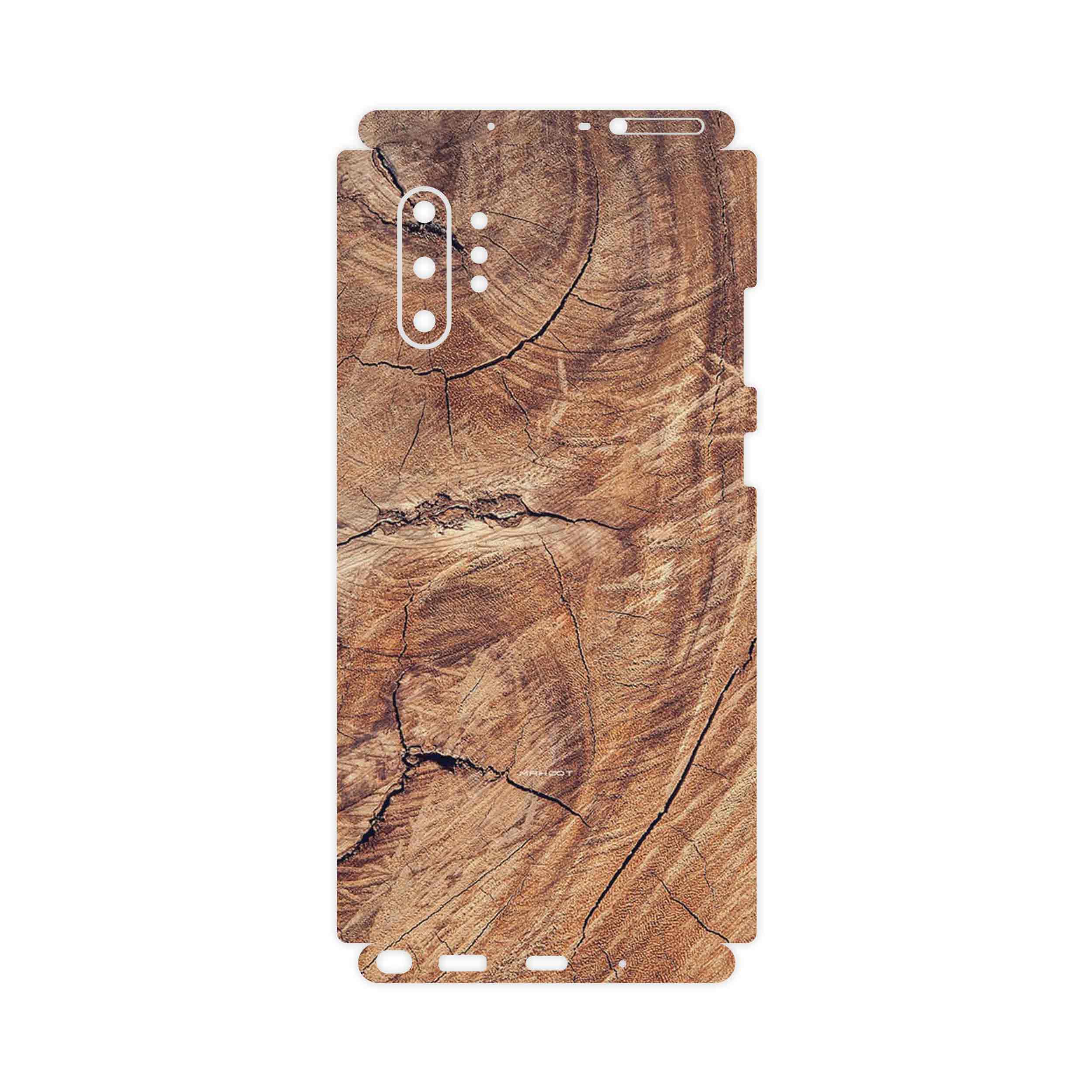 برچسب پوششی ماهوت مدل Wood Texture 5-FullSkin مناسب برای گوشی موبایل سامسونگ Galaxy Note 10 Plus