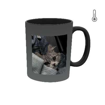 ماگ حرارتی مدل گربه کیوت