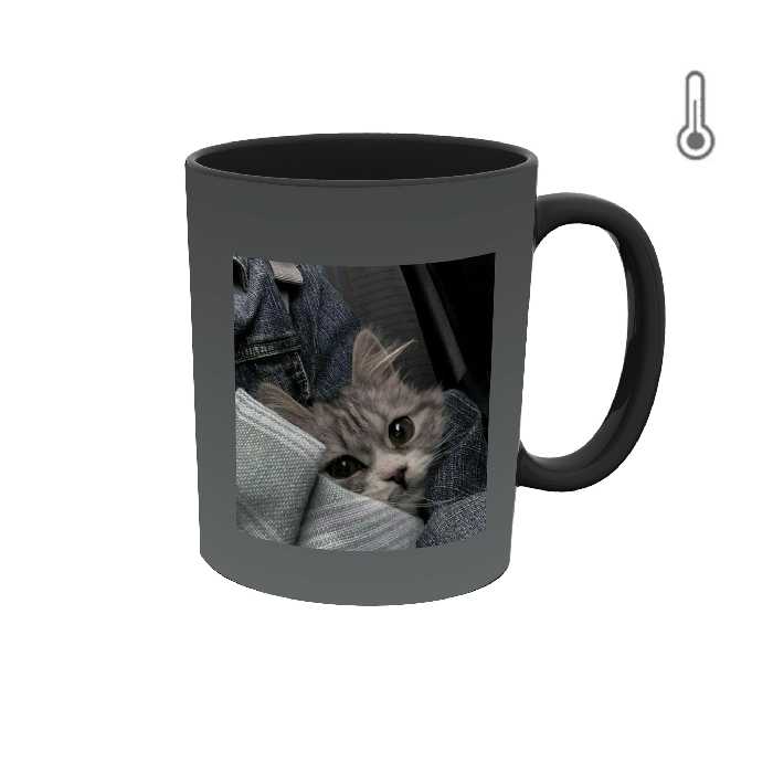 ماگ حرارتی مدل گربه کیوت