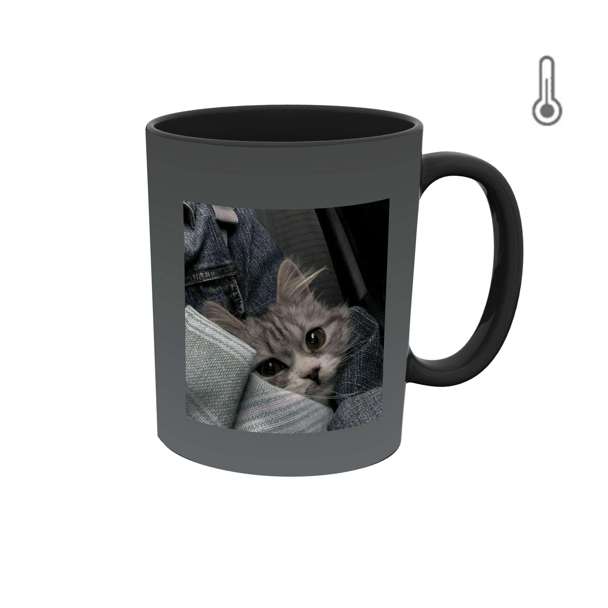 ماگ حرارتی مدل گربه کیوت