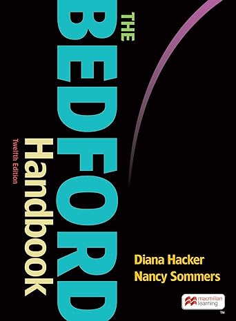 خرید و دانلود نسخه کامل کتاب The Bedford Handbook (12nd Edition) BY Hacker - Pdf
