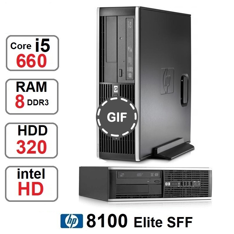 مینی کیس HP Compaq 8100 Elite SFF i5 660