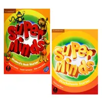 کتاب Super Minds And Worksheets Starter اثر جمعی از نویسندگان انتشارات الوندپویان دو جلدی