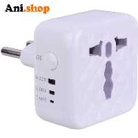 تبدیل برق تایمردار گرین لاین مدل Universal Conversion Plug