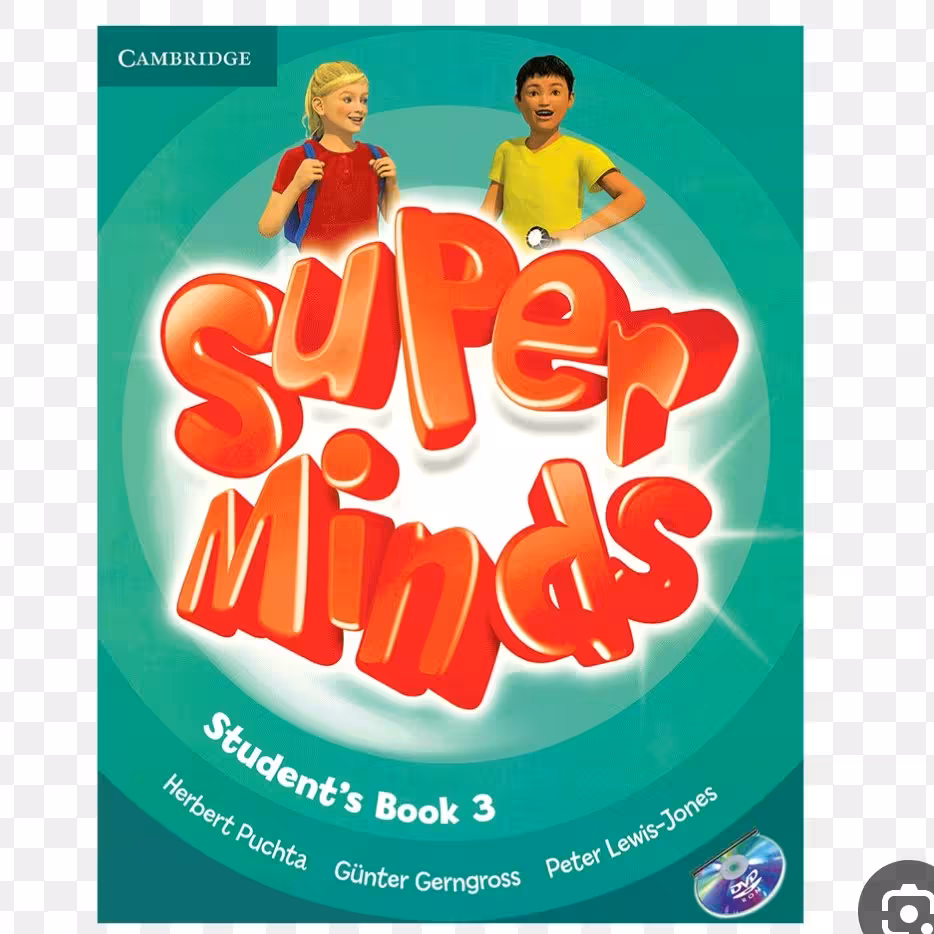 کتاب زبان سوپر مایند 3 با کتاب کار  super minds 3