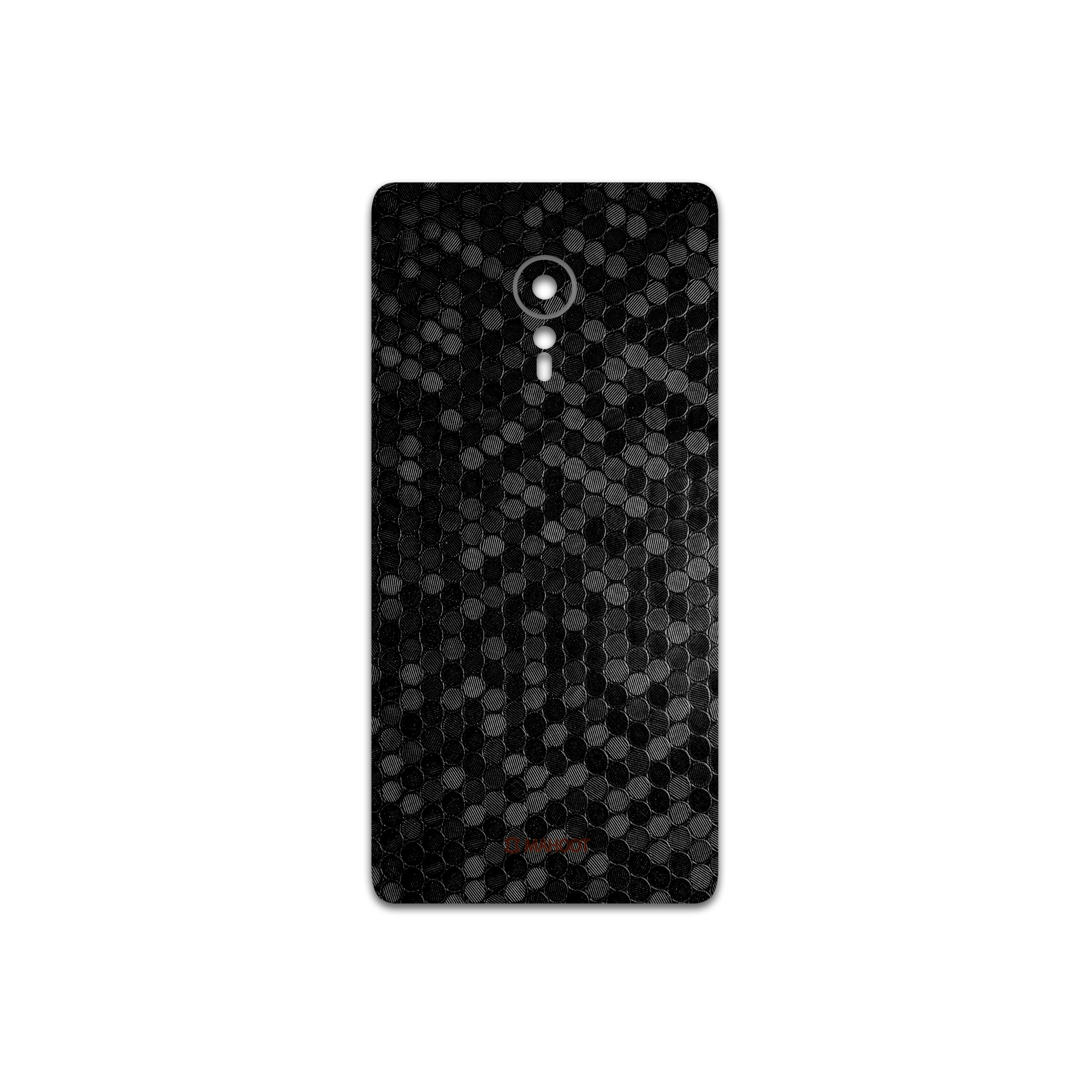 برچسب پوششی ماهوت مدل Honey-Comb-Circle مناسب برای گوشی موبایل لنوو ZUK Z2