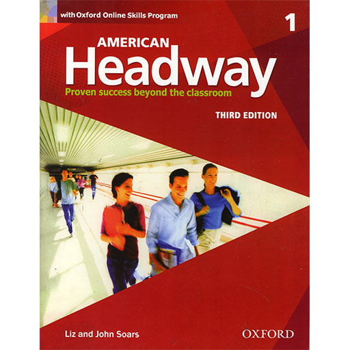 American Headway 1 (3rd) SB+WB+CD امریکن هدوی 1