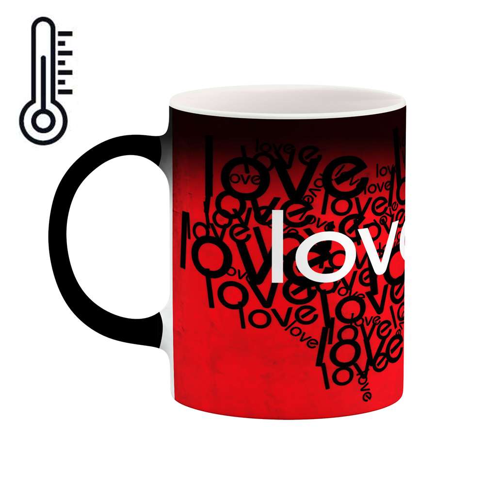ماگ حرارتی طرح Love me مدل mgh03180