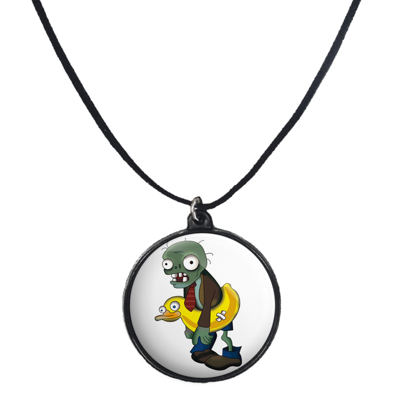 گردنبند پرمانه طرح Plants vs Zombies کد pmb.27960مدل دو طرفه