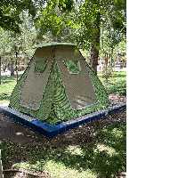 چادر مسافرتی و الاچیق 8نفره  ریپس مناسب کمپ سفر ماشین جنگل خیمه 360 درجه کد 12