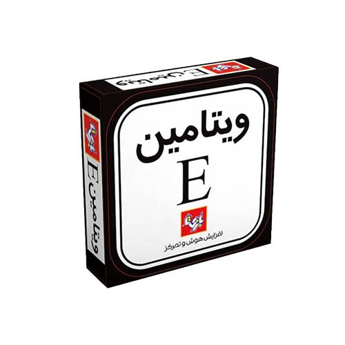 بازی فکری کارتی ویتامین E بازیتا