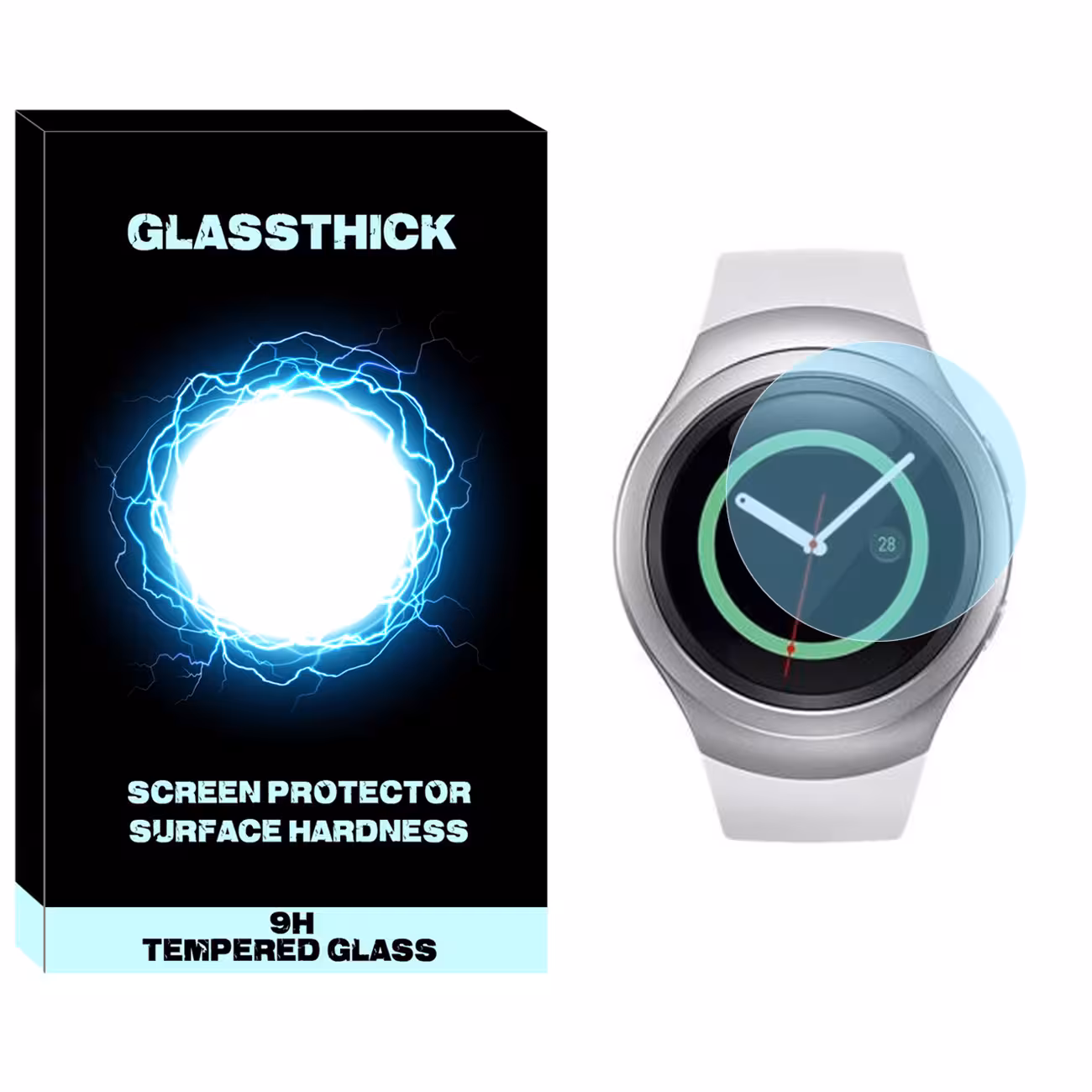 محافظ صفحه نمایش نانو گلستیگ مدل NGL مناسب برای ساعت هوشمند سامسونگ Galaxy Watch Gear S2