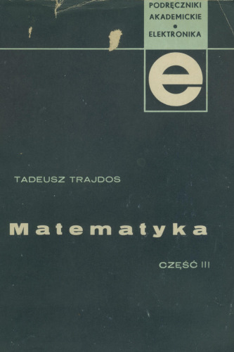 خرید و دانلود نسخه کامل کتاب Matematyka cześć III