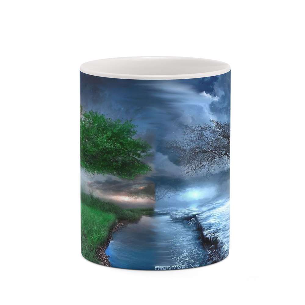 ماگ کاکتی طرح منظره مدل mgh18192