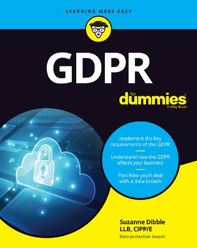 خرید و دانلود نسخه کامل کتاب GDPR For Dummies