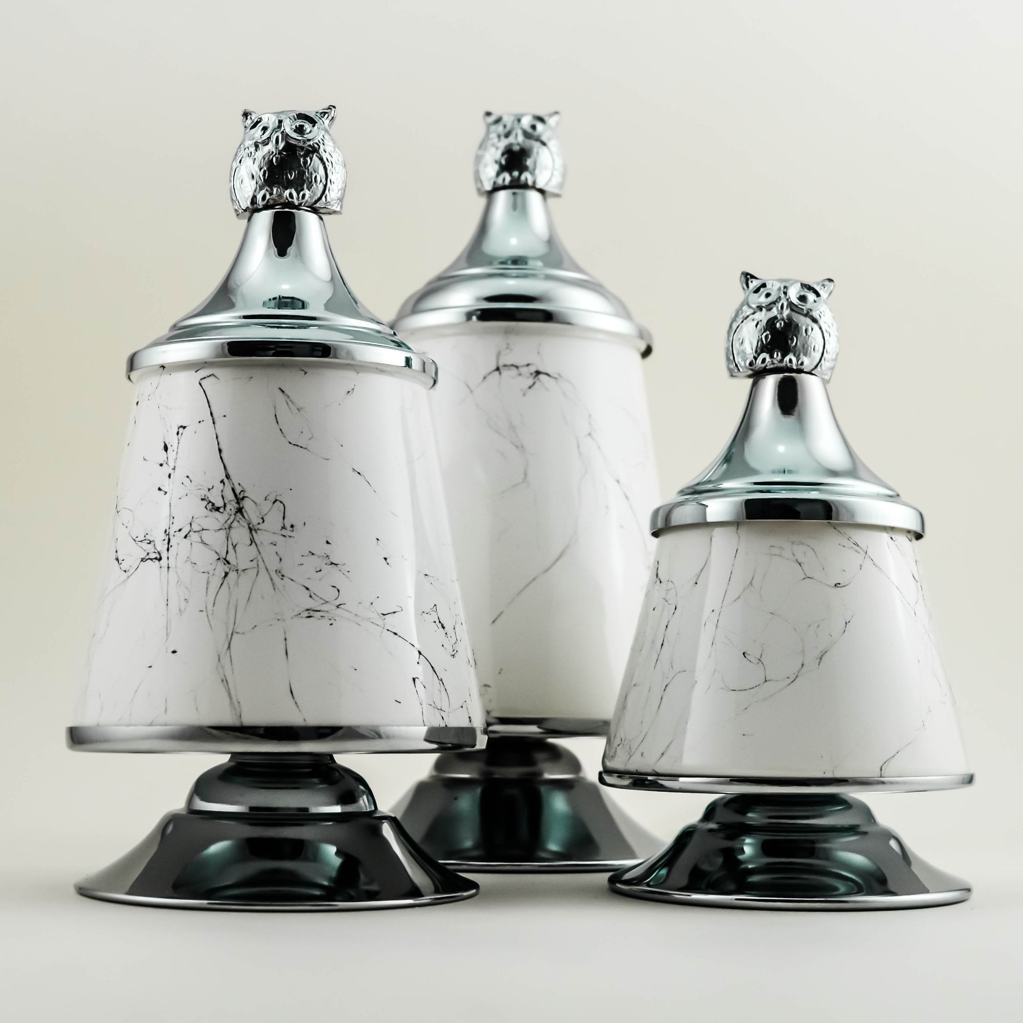 شکلات خوری مدل هرمی کد PLN1024 مجموعه 3 عددی