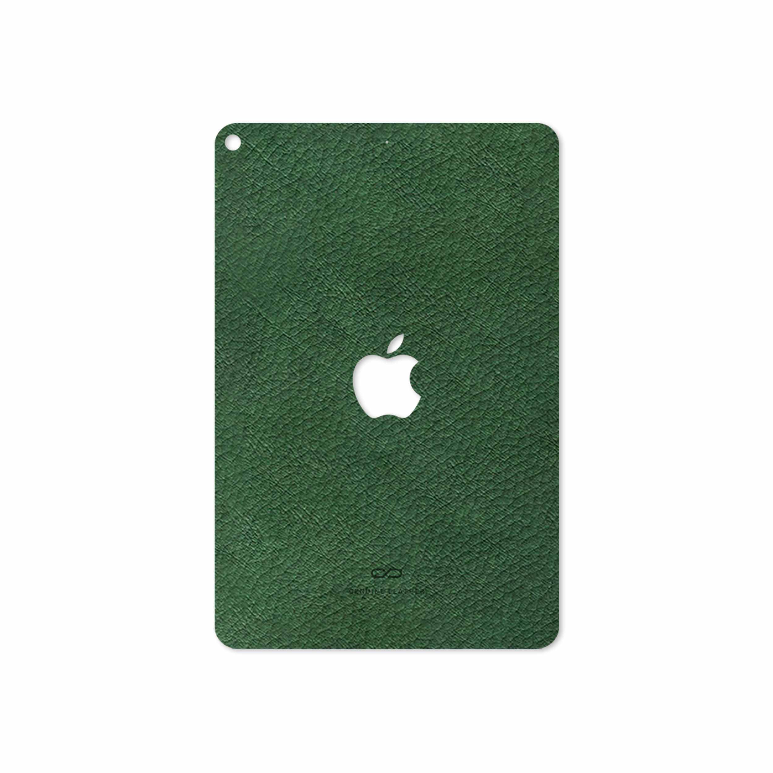 برچسب پوششی ماهوت مدل Green-Leather مناسب برای تبلت اپل iPad mini (GEN 5) 2019 A2125