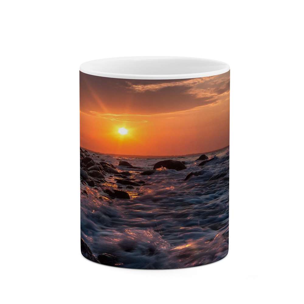 ماگ کاکتی طرح غروب مدل mgs16892