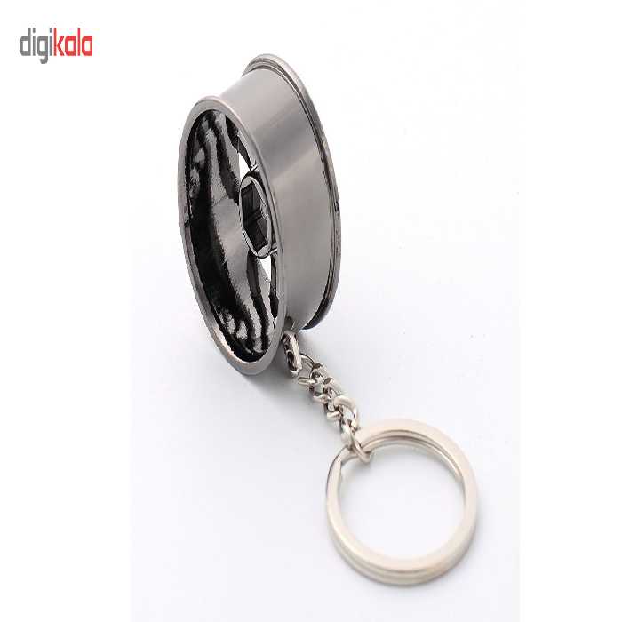 جاسوییچی طرح ماشین سواری مدل Cool Auto Wheel Silver