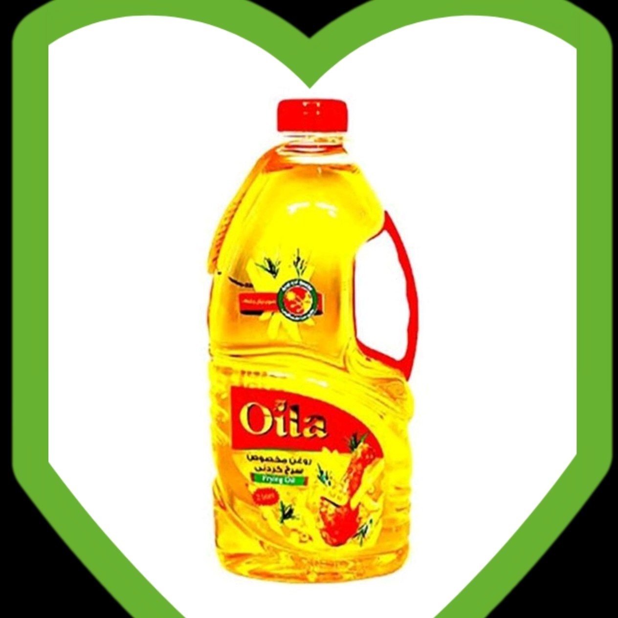 روغن 1800گرمی مخصوص سرخ کردنی  بدون پالم اویلا 