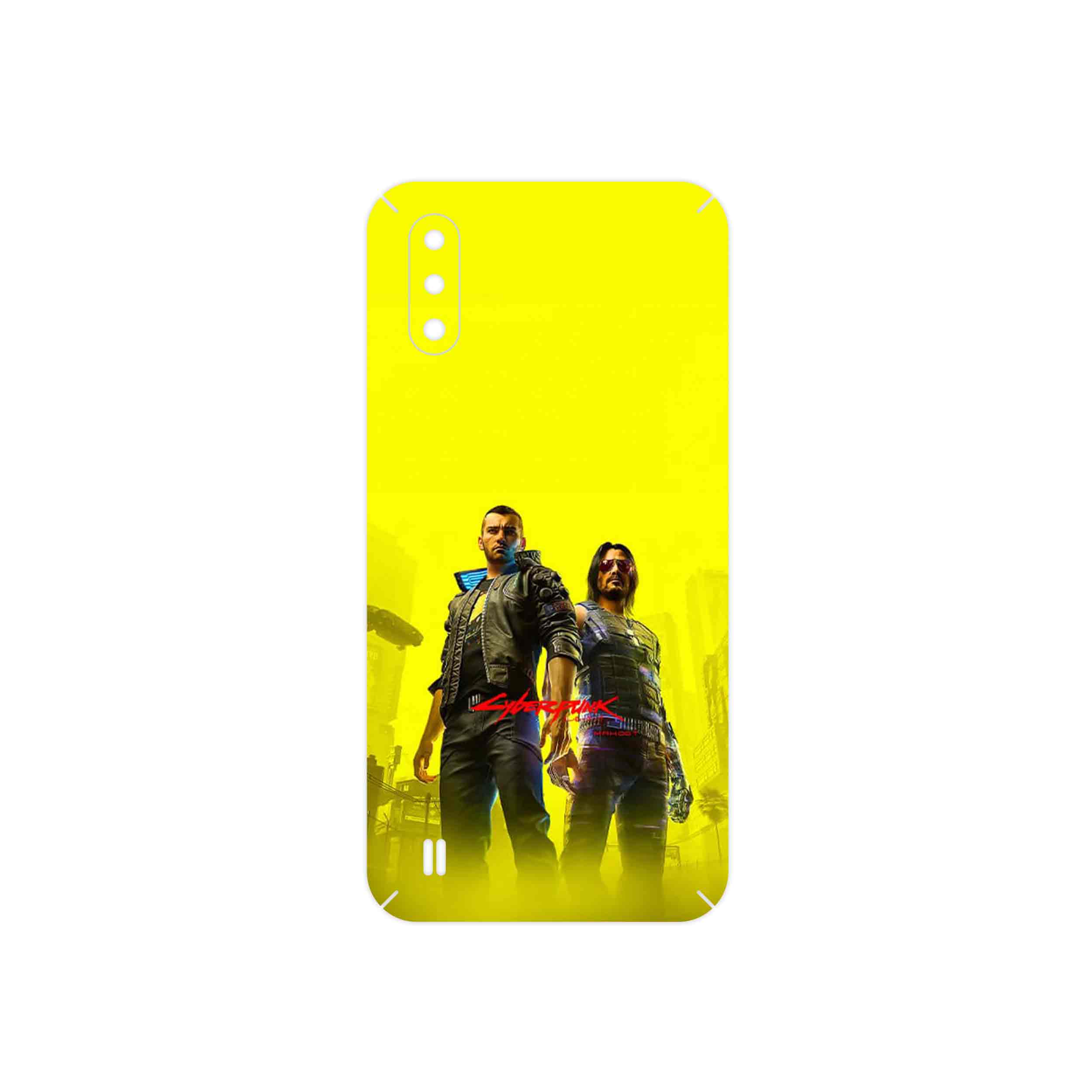 برچسب پوششی ماهوت مدل Cyberpunk Game Series مناسب برای گوشی موبایل سامسونگ Galaxy M01