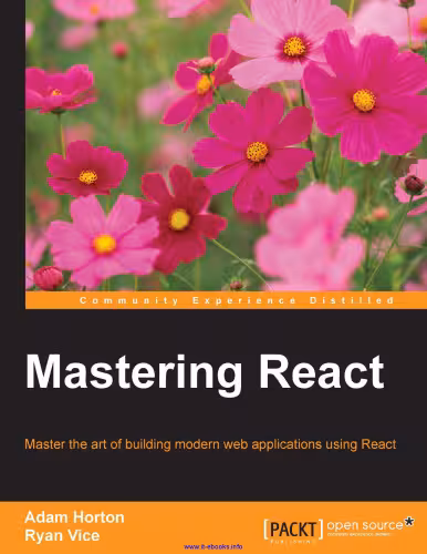 خرید و دانلود نسخه کامل کتاب Mastering React: Master the art of building modern web applications using React