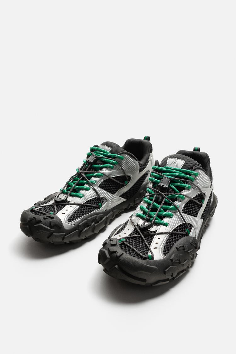 کفش کتونی مردانه زارا SNEAKERS WITH TEXTURED SOLES | تهران زارا TehranZara