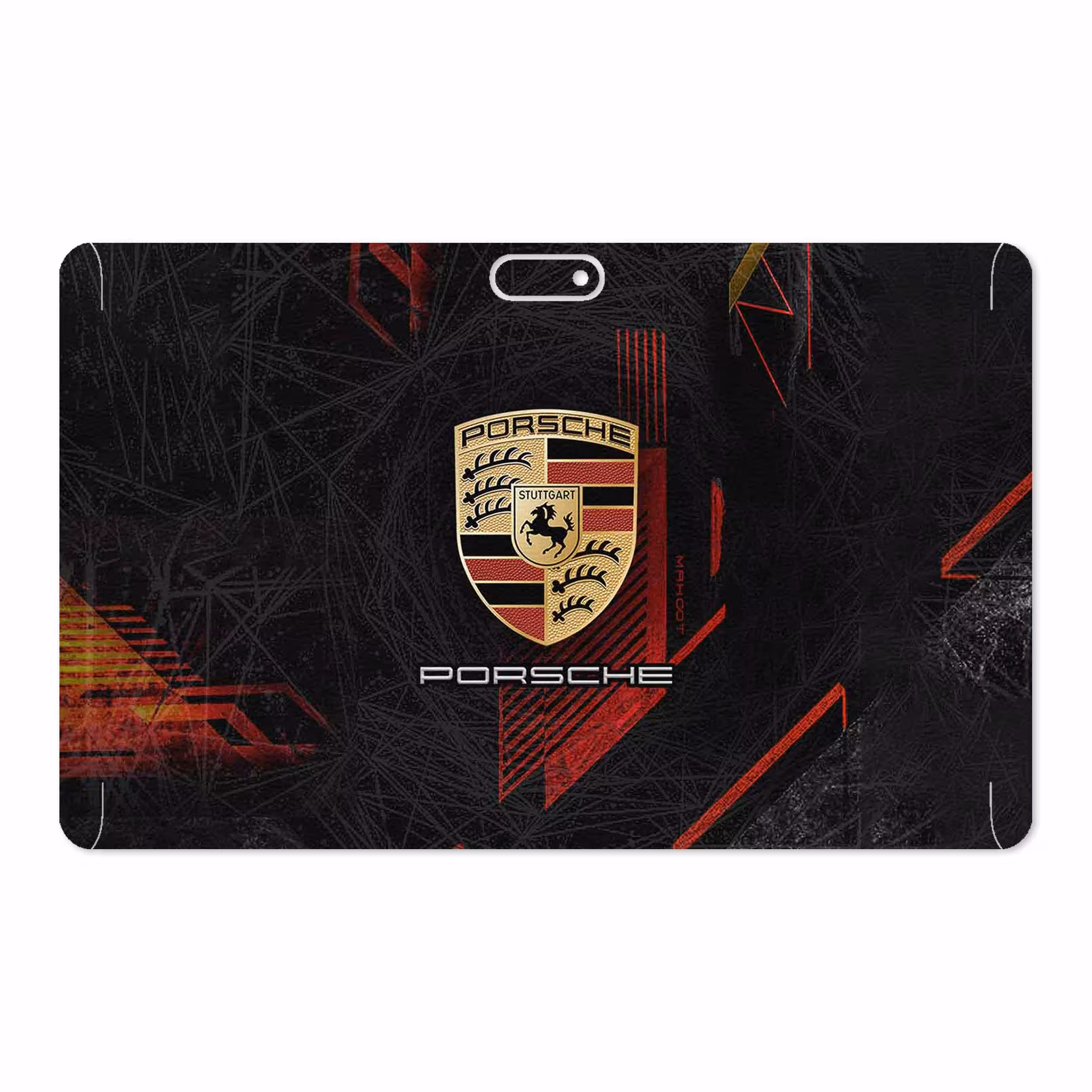 برچسب پوششی ماهوت مدل Porsche-Logo مناسب برای تبلت جی ال ایکس W11 Plus