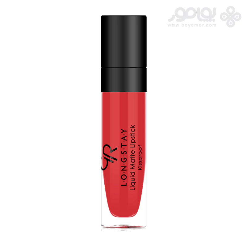 رژ لب مایع مات گلدن رز مدل LONG STAY شماره 31