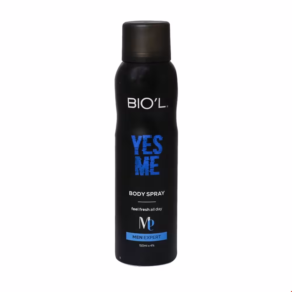 اسپری بدن مردانه بیول مدل Yes Me حجم 150 میلی لیتری