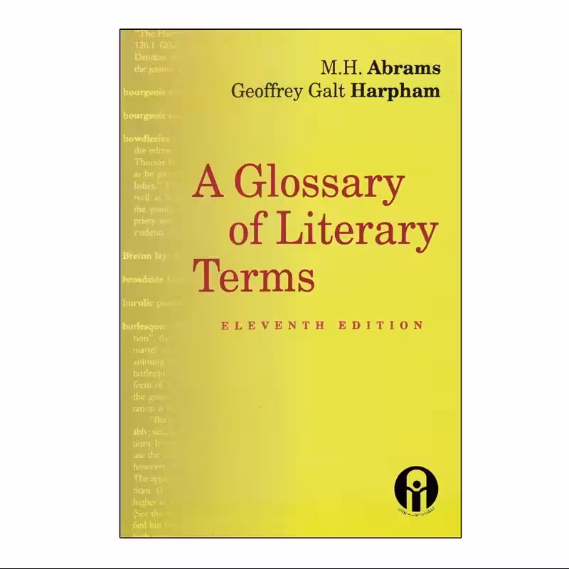A Glossary Of Literary Terms 11th Edition کتاب