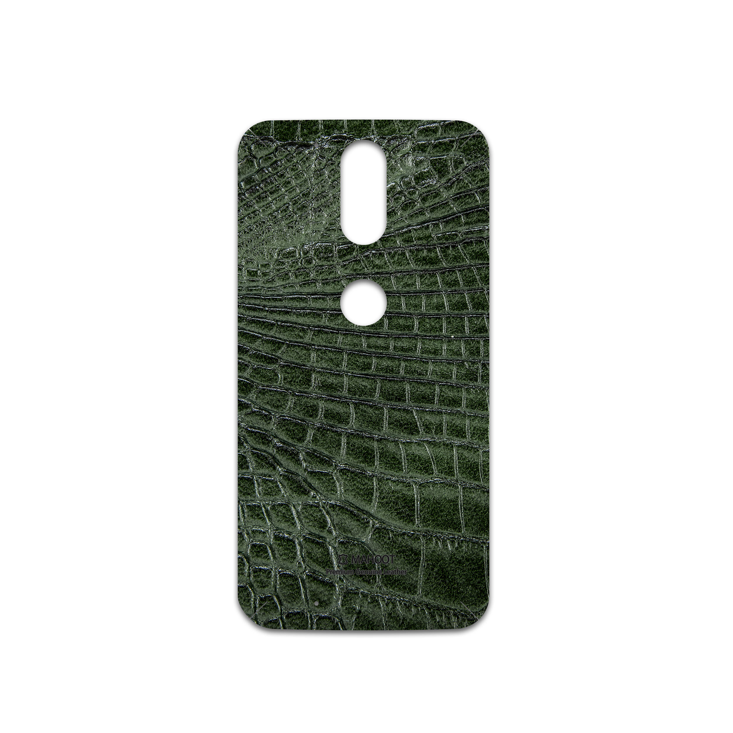 برچسب پوششی ماهوت مدل Green-Crocodile-Leather مناسب برای گوشی موبایل موتورولا Moto G4