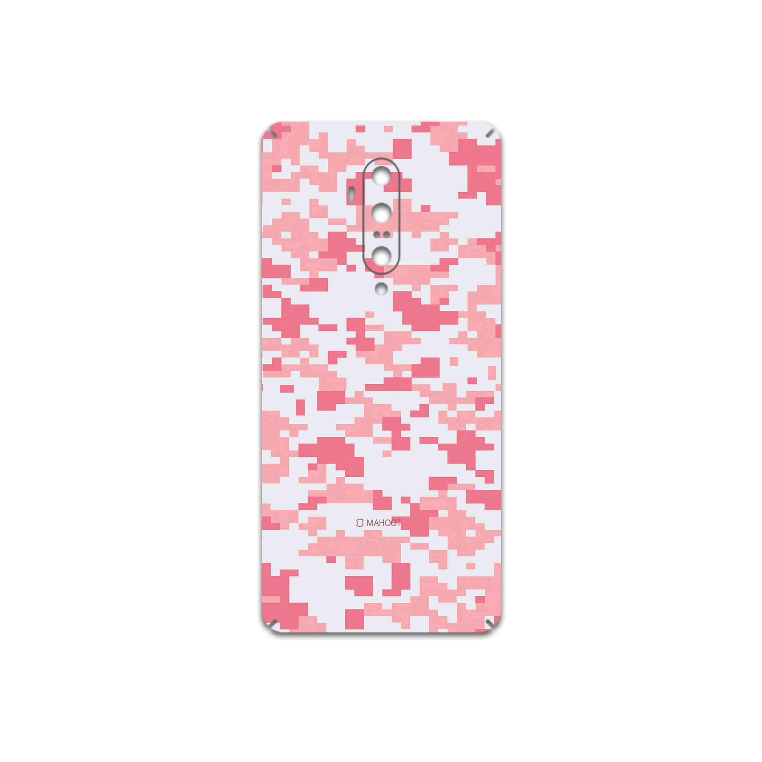 برچسب پوششی ماهوت مدل Army-Pink-pixel مناسب برای گوشی موبایل وان پلاس 7T Pro