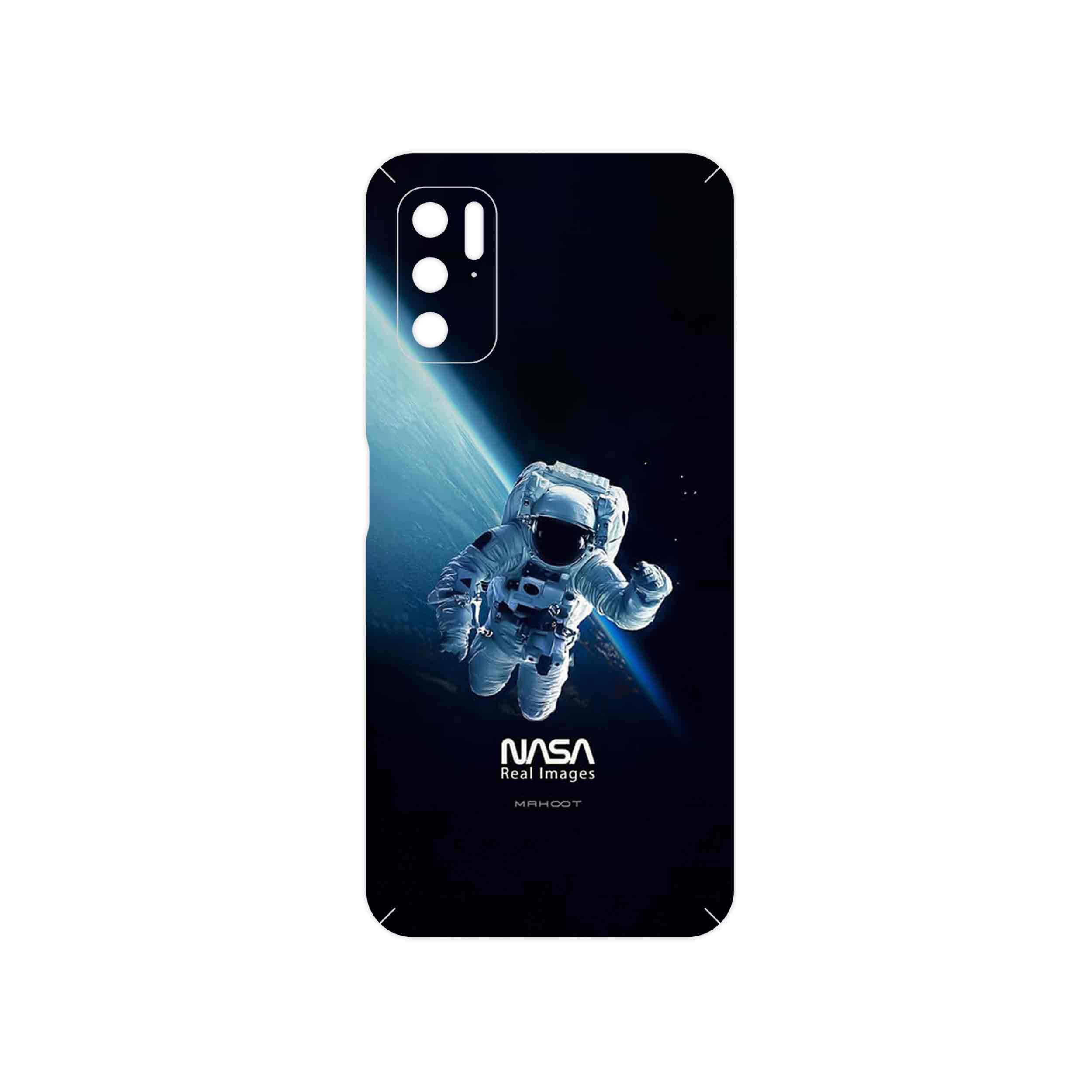 برچسب پوششی ماهوت مدل NASA_Astronaut مناسب برای گوشی موبایل شیائومی Redmi Note 11SE