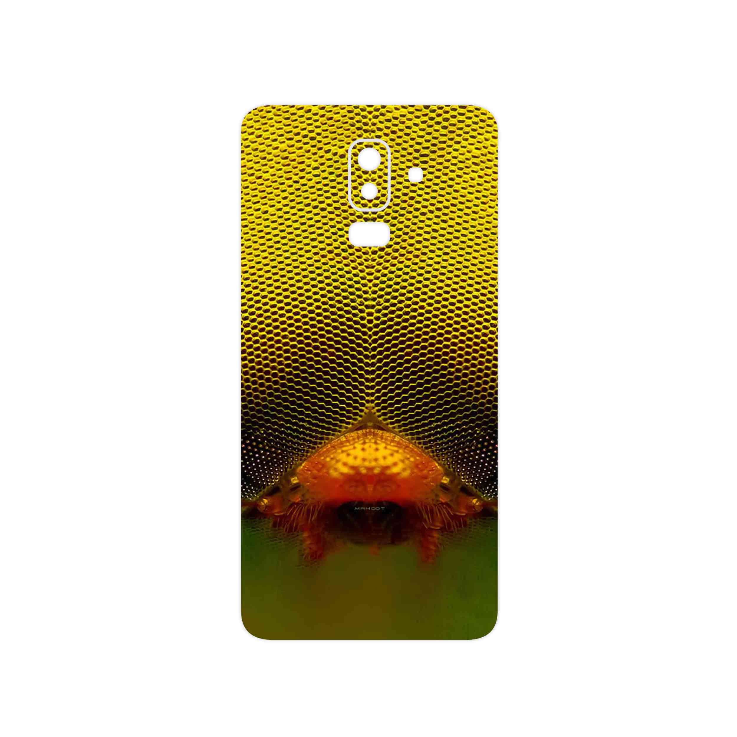 برچسب پوششی ماهوت مدل Bee eyes مناسب برای گوشی موبایل سامسونگ Galaxy J8