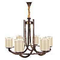 لوستر 6 شاخه مدل قوسی کد 2257